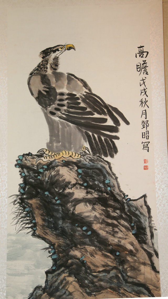 东北亚残疾人优秀书画作品展图片